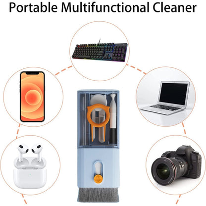 Q6S 10-in-1 Bluetooth Headphone Cleaning Pen Mobile Computer Keyboard Screen Digital Camera Cleaning Kit, Q6S (White), Q6S (Black), Q6S ( (Blue), Q6S (Pink)