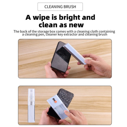 Q6S 10-in-1 Bluetooth Headphone Cleaning Pen Mobile Computer Keyboard Screen Digital Camera Cleaning Kit, Q6S (White), Q6S (Black), Q6S ( (Blue), Q6S (Pink)