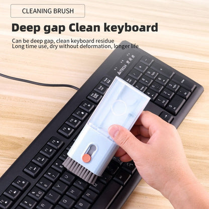 Q6S 10-in-1 Bluetooth Headphone Cleaning Pen Mobile Computer Keyboard Screen Digital Camera Cleaning Kit, Q6S (White), Q6S (Black), Q6S ( (Blue), Q6S (Pink)
