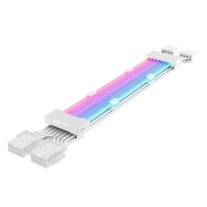 5V ARGB Neon Color Line, 24pin Motherboard Power Supply Light Wire Black, Double 8pin Graphics Card Power Supply Wire Black, 24pin Motherboard Power Supply Light Wire White, Double 8pin Graphics Card Power Supply Wire White