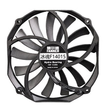 FANNER Ice Soul F14015 4PIN PWM Ultra-thin Chassis Fan Desktop Computer Radiator, F14015