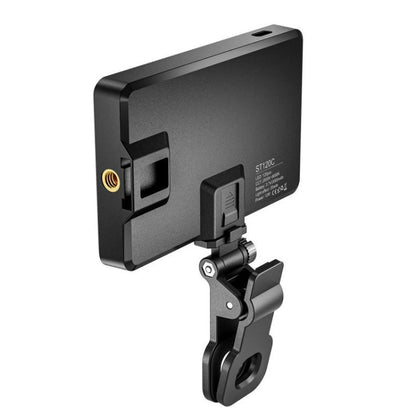 ST-120C Mobile Phone Tablet Clip Fill Light Selfie Live Camera Portable Camera Lighting, ST-120C