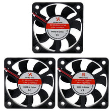 5cm Silent DC Cooling Fan, 3pcs XIN RUI FENG 5V Ball Bearing, 3pcs XIN RUI FENG 12V Ball Bearing, 3pcs XIN RUI FENG 24V Ball Bearing