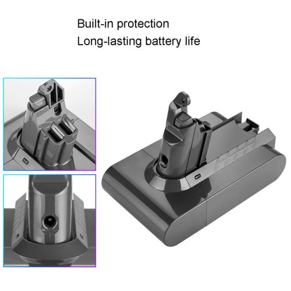 For Dyson V6 Series Handheld Vacuum Cleaner Battery Sweeper Spare Battery, V6 2.2Ah