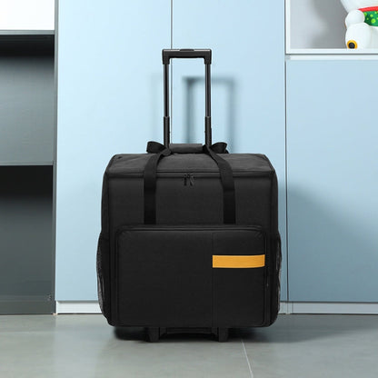 BUBM Computer Host Detachable Trolley Shockproof Waterproof Storage Bag With Wheels, 27 inch