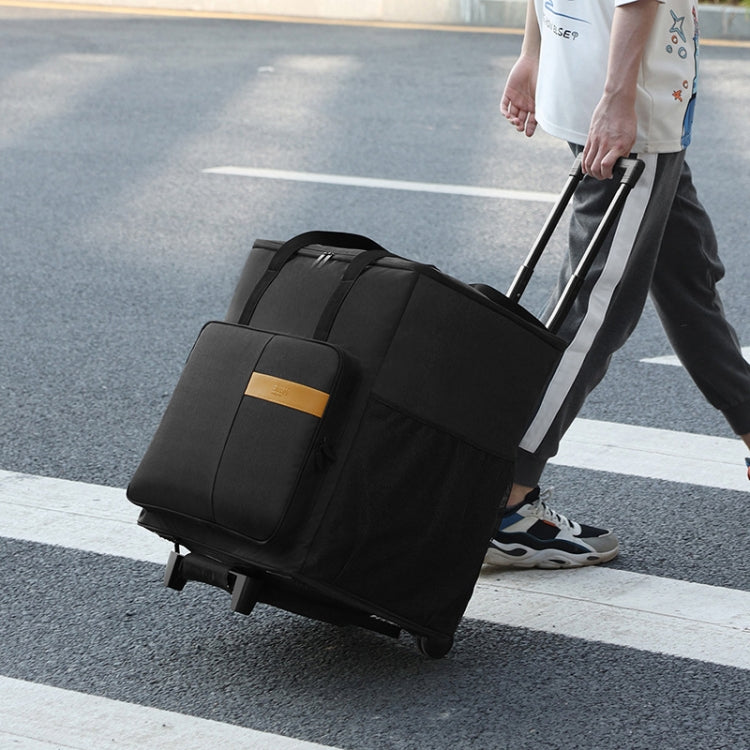 BUBM Computer Host Detachable Trolley Shockproof Waterproof Storage Bag With Wheels, 27 inch
