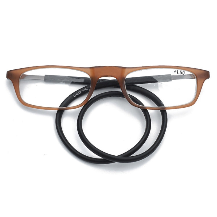 Portable Magnetic Hanging Neck Retractable Reading Glasses, +250, +275, +300, +325, +350