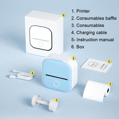 Phomemo T02 Standard Error Mini Pocket Small Portable Bluetooth Phone Photo Label Thermal Printer