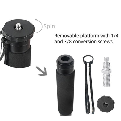 Carbon Fiber DSLR Camera Monopod Mountaineering Stick Photography Selfie Holder, P285C