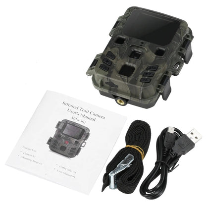 20MP 1080P Hunting Trail Camera With Night Vision Wildlife Scouting Photo, MiNi301