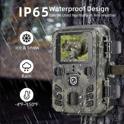 20MP 1080P Hunting Trail Camera With Night Vision Wildlife Scouting Photo, MiNi301