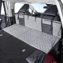 Car Camping Bed Folding Board SUV Rear Row Extension Board For Tesla, Gray, Gray Embossed, Black Embossed