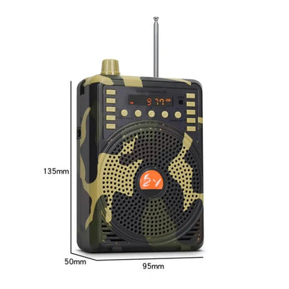 48W Wireless Bluetooth Voice Amplifier with Remote Control Supports USB/TF Card Playback, EU Plug, UK Plug, AU Plug, US Plug