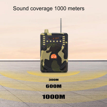 48W Wireless Bluetooth Voice Amplifier with Remote Control Supports USB/TF Card Playback, EU Plug, UK Plug, AU Plug, US Plug