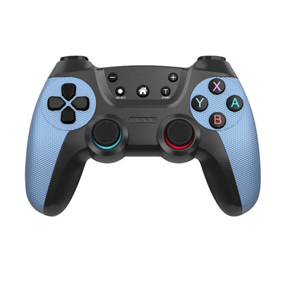 For Switch Pro / PC / Android Wireless Bluetooth Game Controller With Wake-Up Vibration, Blue, Elegant Silver, Elegant White