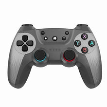 For Switch Pro / PC / Android Wireless Bluetooth Game Controller With Wake-Up Vibration, Blue, Elegant Silver, Elegant White