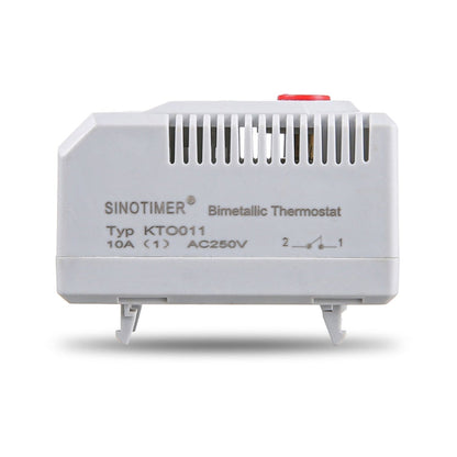 SINOTIMER Small Mechanical Temperature Regulator Control Panel Thermostat, KTO011, KTS011
