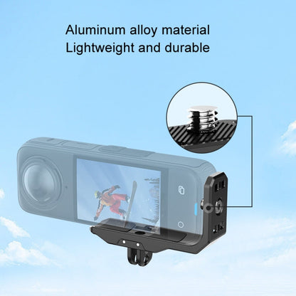 For Insta360 X4 / X3 Hepail Horizontal And Vertical Shooting Quick Release Metal Magnetic Bracket, AC45