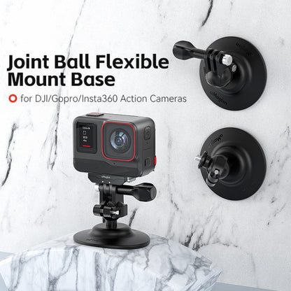 AMagisn Flexible Adhesive Mount for DJI / GoPro HERO / Insta360 Action Camera, 3 Claws