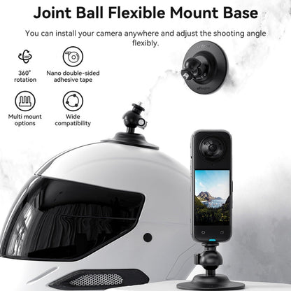AMagisn Flexible Adhesive Mount for DJI / GoPro HERO / Insta360 Action Camera, 3 Claws