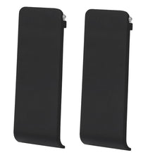 For Nintendo Switch Console 2pcs Replacement Kickstand Back Shell Holder, Black, Transparent White, White, Red, Blue