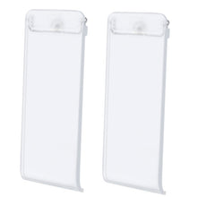 For Nintendo Switch Console 2pcs Replacement Kickstand Back Shell Holder, Black, Transparent White, White, Red, Blue