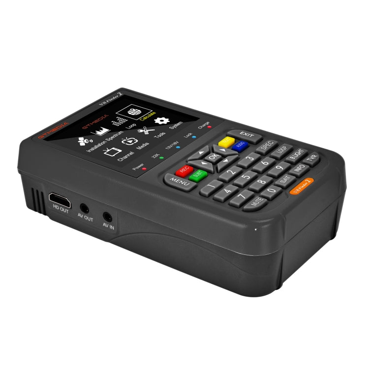 GTMedia Full HD Digital Satellite Finder With 3.5 Inch LCD Screen, Without Bag