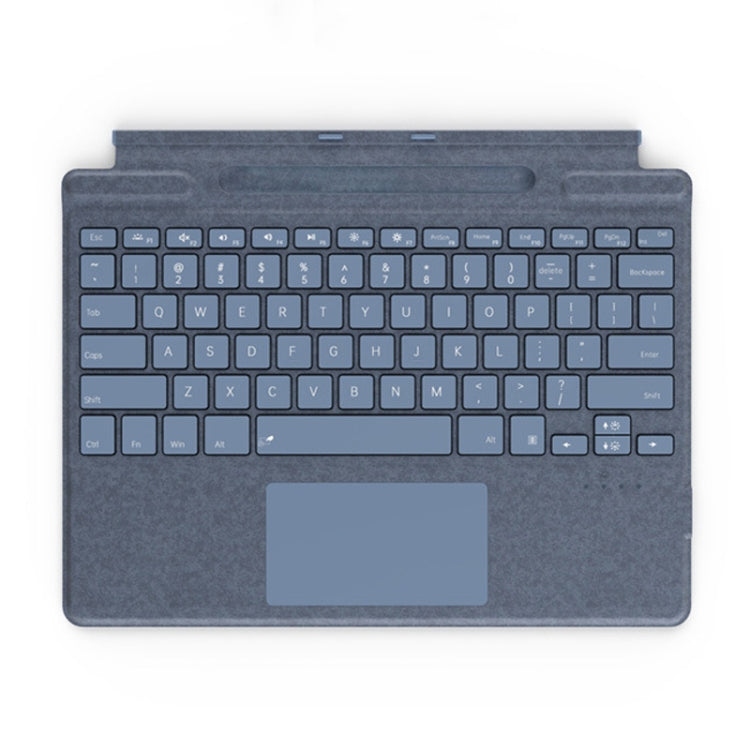 For Microsoft Surface Pro 8 / 9 / 10 / X Bluetooth Keyboard Magnetic Tablet Wireless Touch Backlit Keyboard With Pen Slot, For Microsoft Surface Pro 8 / 9 / 10 / X