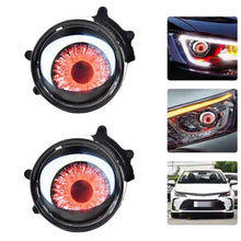 3-Inch Car Motorcycle LED Demon Eye Light Modification, For Two