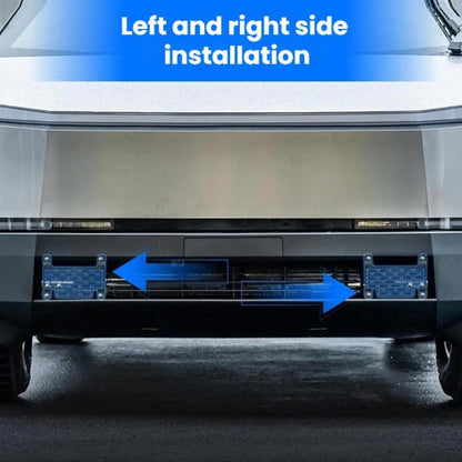 For Tesla Cybertruck Quick-Release Punch-Free US License Plate Frame