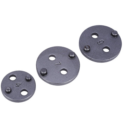 Universal Auto Car Precision Disc Brake Caliper Wind Back Tool Kit Brake Pad Brake Pump Brake Piston Car Repair Tool Kit, 12 In 1 Brake Air Pump