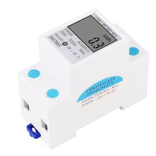 DDS528 5-32A 230V 50Hz Single-phase Household DIN Rail Electronic Multi-function Energy Meter, 230V 50Hz