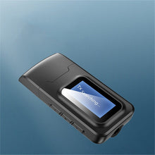 2 in 1 Bluetooth 5.0 Adapter USB Drive-free Wireless Audio Transmitter Receiver with LCD Display