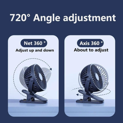 Desktop Portable USB Mini Clip Fan