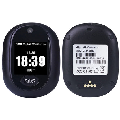 REACHFAR RF-V45-B Mini Touch Screen GPS Smart Tracker Pendant, Support SOS / Camera / Health Management / 4G LTE, For North America / South America / Australia, RF-V45-B Touch Screen