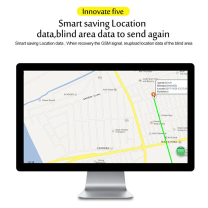 TK108 2G 4PIN Realtime Car Truck Vehicle Tracking GSM GPRS GPS Tracker, Support AGPS with Relay and Battery, 4PIN