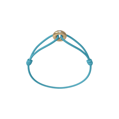 Mini Golden Soho Diamond Cord Bracelet