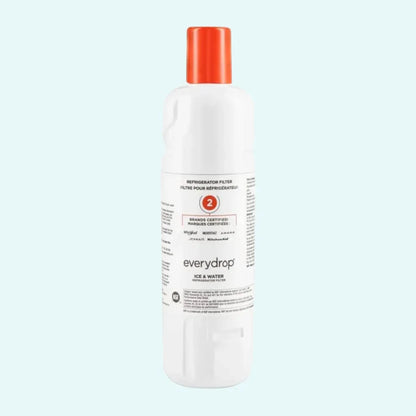 Genuine EveryDrop EDR2RXD1 Refrigerator Water Filter 2 Replacement for Whirlpool & KitchenAid – 1 to 4 Pack