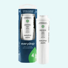Genuine EveryDrop EDR4RXD1 Refrigerator Water Filter Replacement for Whirlpool Maytag KitchenAid – 1 to 4 Pack