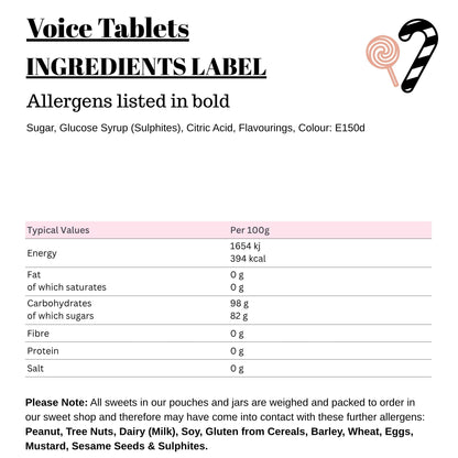 Voice Tablets