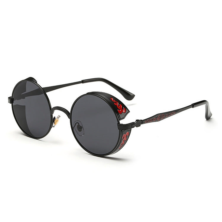 Retro Carved Round Sunglasses, Sunglasses#silver frame ice blue, Sunglasses#silver frame gray sheet, Sunglasses#silver frame white mercury, Sunglasses#rimmed gray tablets, Sunglasses#Tyrant gold box gold, Sunglasses#Gold frame gray sheet               ...
