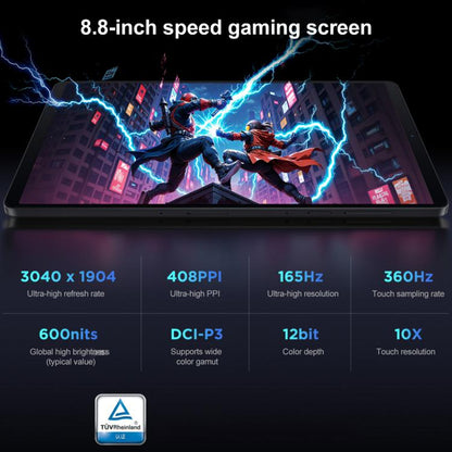 Lenovo LEGION Y700 Gen4 8.8 inch AI Gaming WIFI Tablet, 12GB+256GB, Android 15, Qualcomm Snapdragon 8Elite Octa Core, US Plug, 12GB+256GB