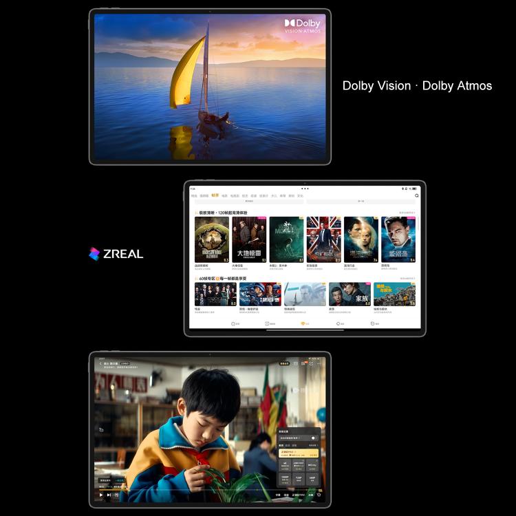 Lenovo Xiaoxin Pad Pro 13, 13 inch 3.5K AI Learning Tablet WiFi, 8GB+256GB, Android 16, Snapdragon 8s Gen4,US Plug, 8GB+256GB