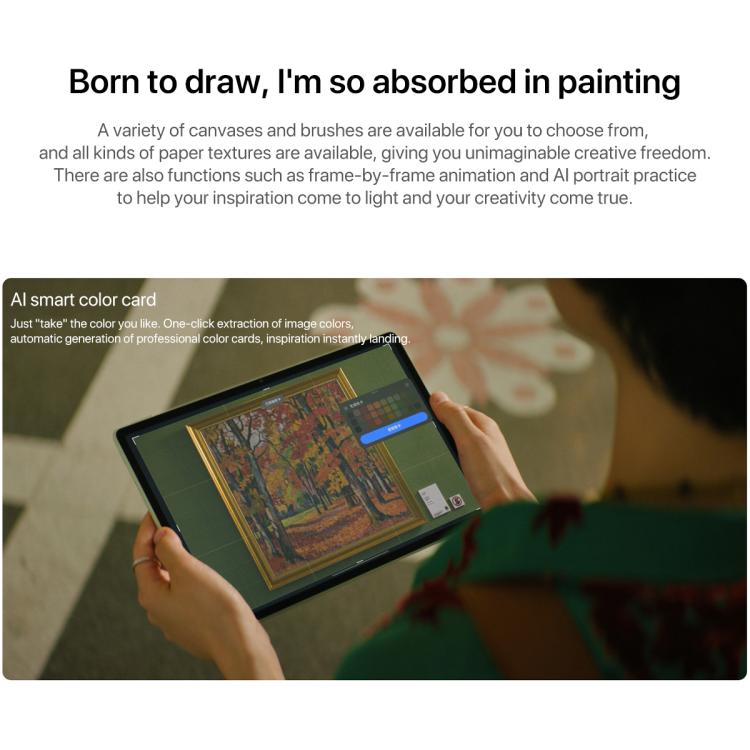 HUAWEI MatePad Air 12 inch 2025 WiFi, 12GB+256GB, HarmonyOS 5.0 Hisilicon Kirin T92B, Not Support Google Play, 12GB+256GB