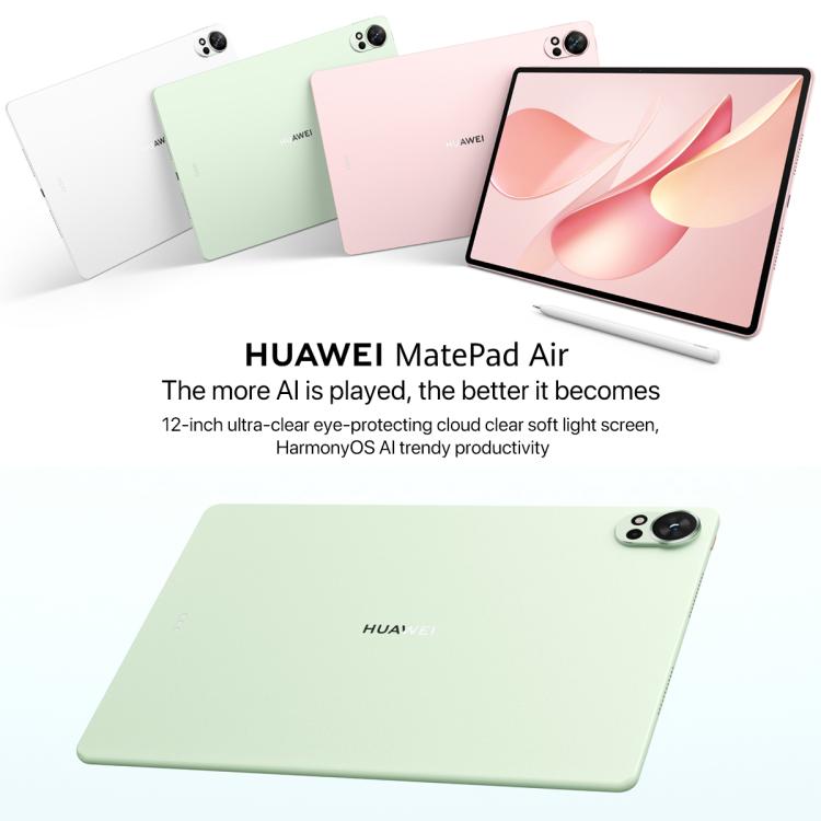 HUAWEI MatePad Air 12 inch 2025 WiFi, 12GB+256GB, HarmonyOS 5.0 Hisilicon Kirin T92B, Not Support Google Play, 12GB+256GB