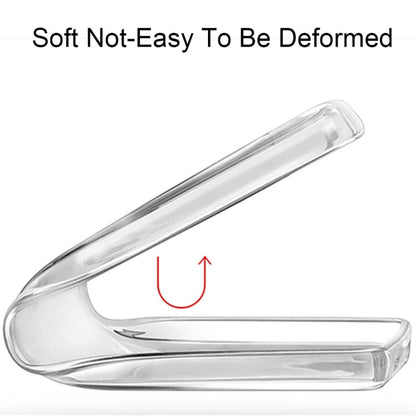 For Lenovo Tab M10 Plus 0.75mm Ultrathin Outside Glossy Inside Frosted TPU Soft Protective Case