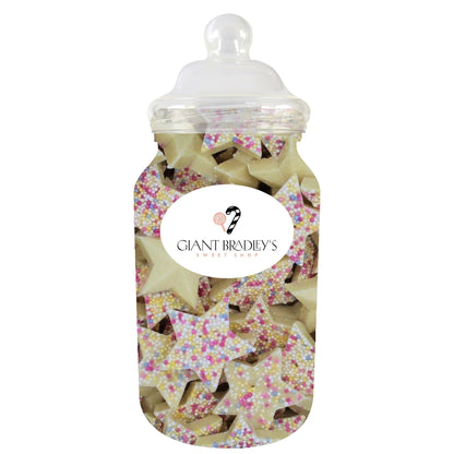 White Chocolate Snowie Stars