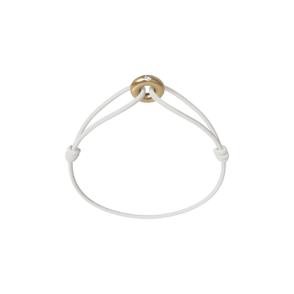 Mini Golden Soho Diamond Cord Bracelet