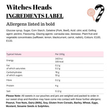 Witches Heads