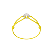 Mini Rose Soho Pavé Cord Bracelet